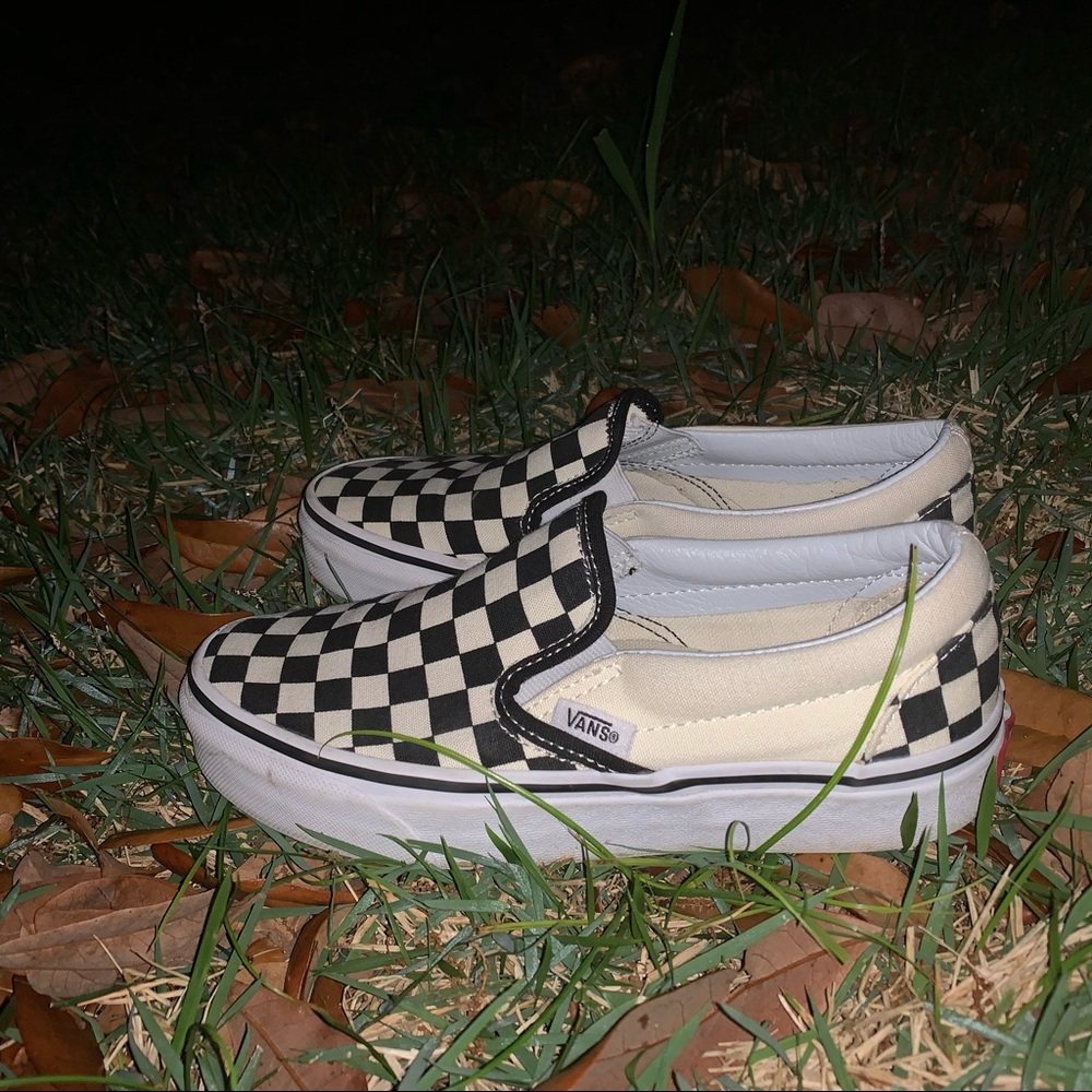 Checkered Vans